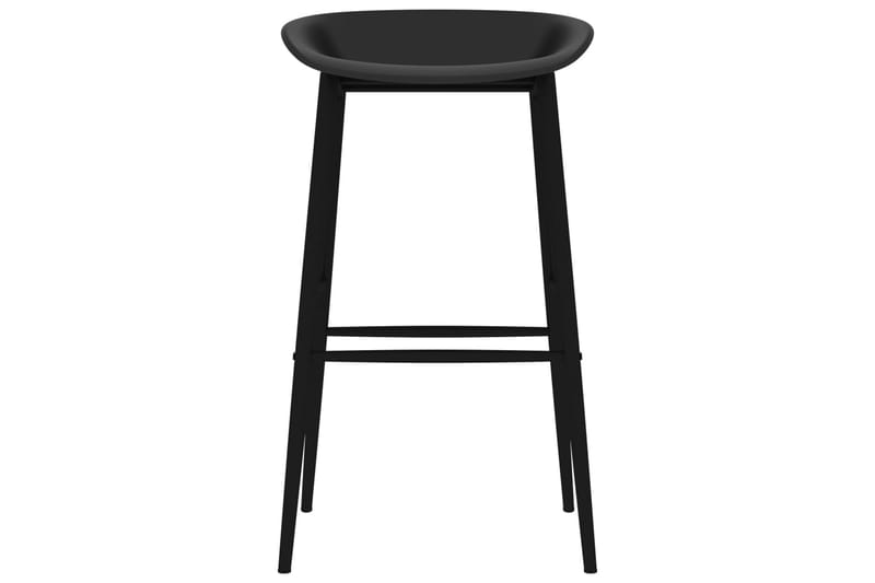 Barstoler 2 stk svart - Møbler - Stoler & lenestoler - Barstoler