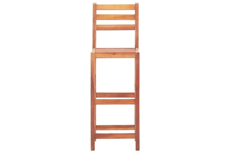 Barstoler 4 stk heltre akasie - Møbler - Stoler & lenestoler - Barstoler