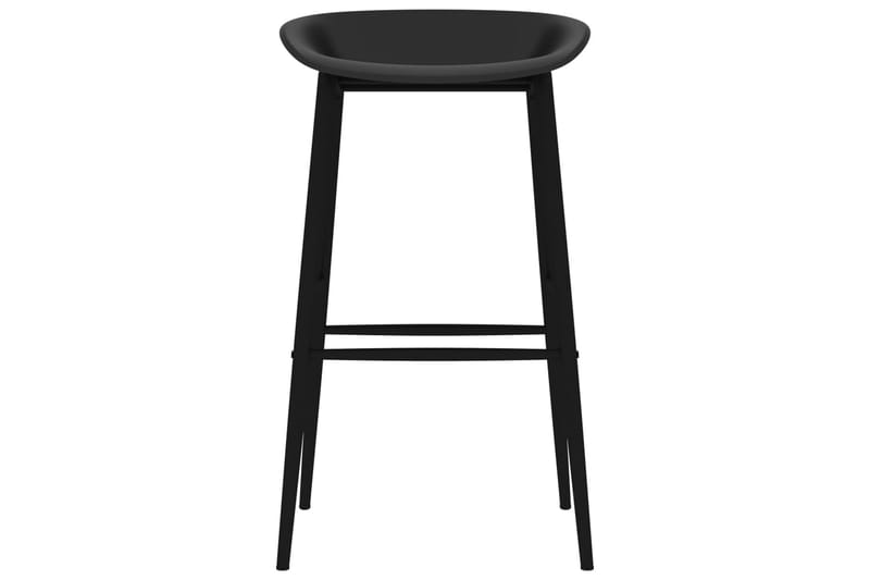 Barstoler 4 stk svart - Møbler - Stoler & lenestoler - Barstoler