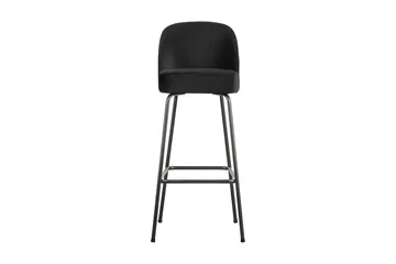Bastien Barstol 80 cm - Fløyel/Svart - Møbler - Stoler & lenestoler - Barstoler