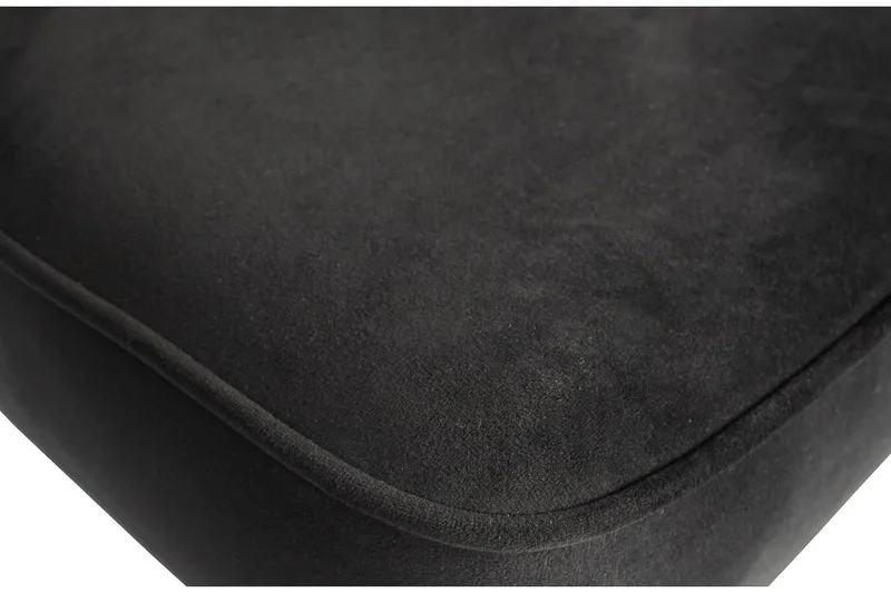 Bastien Barstol 80 cm - Fløyel/Svart - Møbler - Stoler & lenestoler - Barstoler