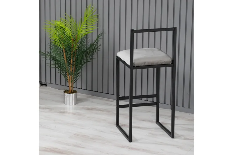 Bitanya Barstol - Grå - Møbler - Stoler & lenestoler - Barstoler