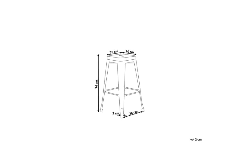 Cabrillo Barkrakk 36 cm - Møbler - Stoler & lenestoler - Barstoler