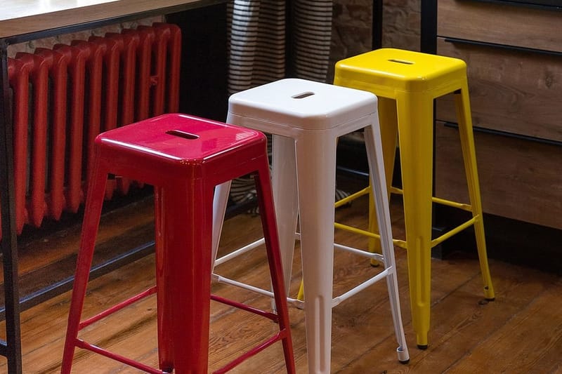 Cabrillo Barstol 42 cm - Gul - Møbler - Stoler & lenestoler - Barstoler