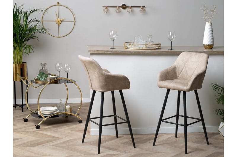 Darien Barstol 41 cm - Beige - Møbler - Stoler & lenestoler - Barstoler