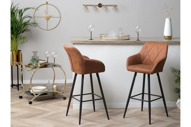 Darien Barstol 41 cm - Brun - Møbler - Stoler & lenestoler - Barstoler
