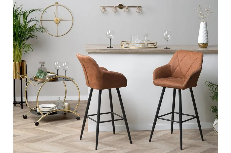 Darien Barstol 41 cm - Brun - Møbler - Stoler & lenestoler - Barstoler