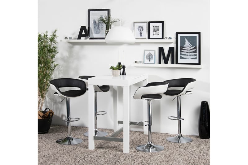 Elsita Barstol - Svart/Hvit - Møbler - Stoler & lenestoler - Barstoler