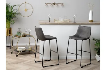 Franks Barstol 46 cm - Grå - Møbler - Stoler & lenestoler - Barstoler