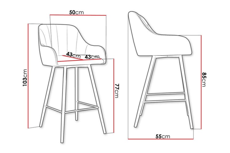 Glenarm Barstol - Møbler - Stoler & lenestoler - Barstoler