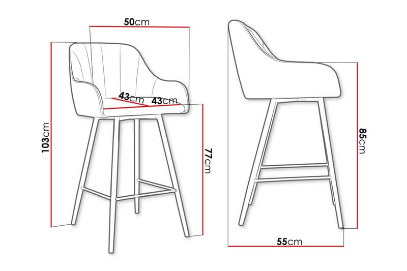 Glenarm Barstol - Møbler - Stoler & lenestoler - Barstoler