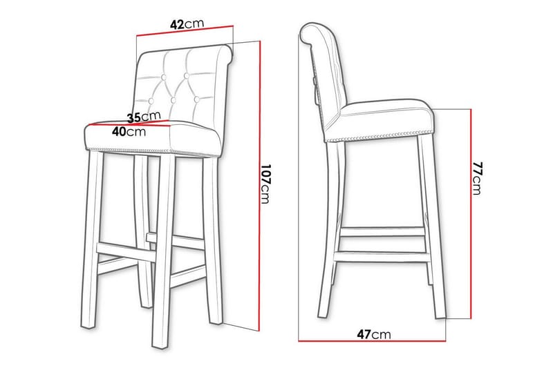Glenarm Barstol - Møbler - Stoler & lenestoler - Barstoler