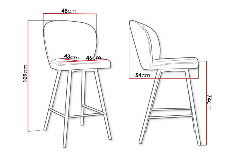 Glenarm Barstol - Møbler - Stoler & lenestoler - Barstoler