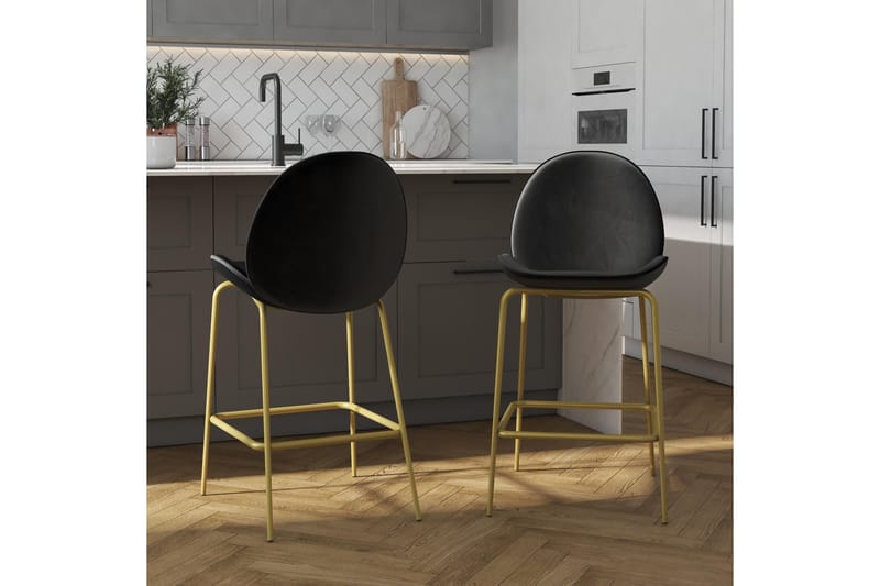 Kaiti Barstol - Svart - Møbler - Stoler & lenestoler - Barstoler