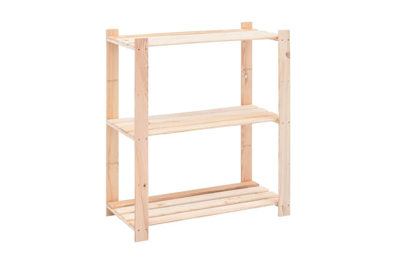 Lagringshyller 3 etasjer 2 stk 80x38x90cm heltre furu 150kg - Møbler - Stoler & lenestoler - Barstoler