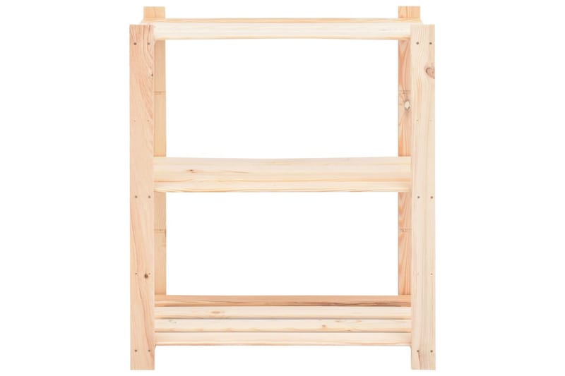 Lagringshyller 3 etasjer 2 stk 80x38x90cm heltre furu 150kg - Møbler - Stoler & lenestoler - Barstoler