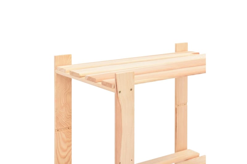 Lagringshyller 3 etasjer 2 stk 80x38x90cm heltre furu 150kg - Møbler - Stoler & lenestoler - Barstoler