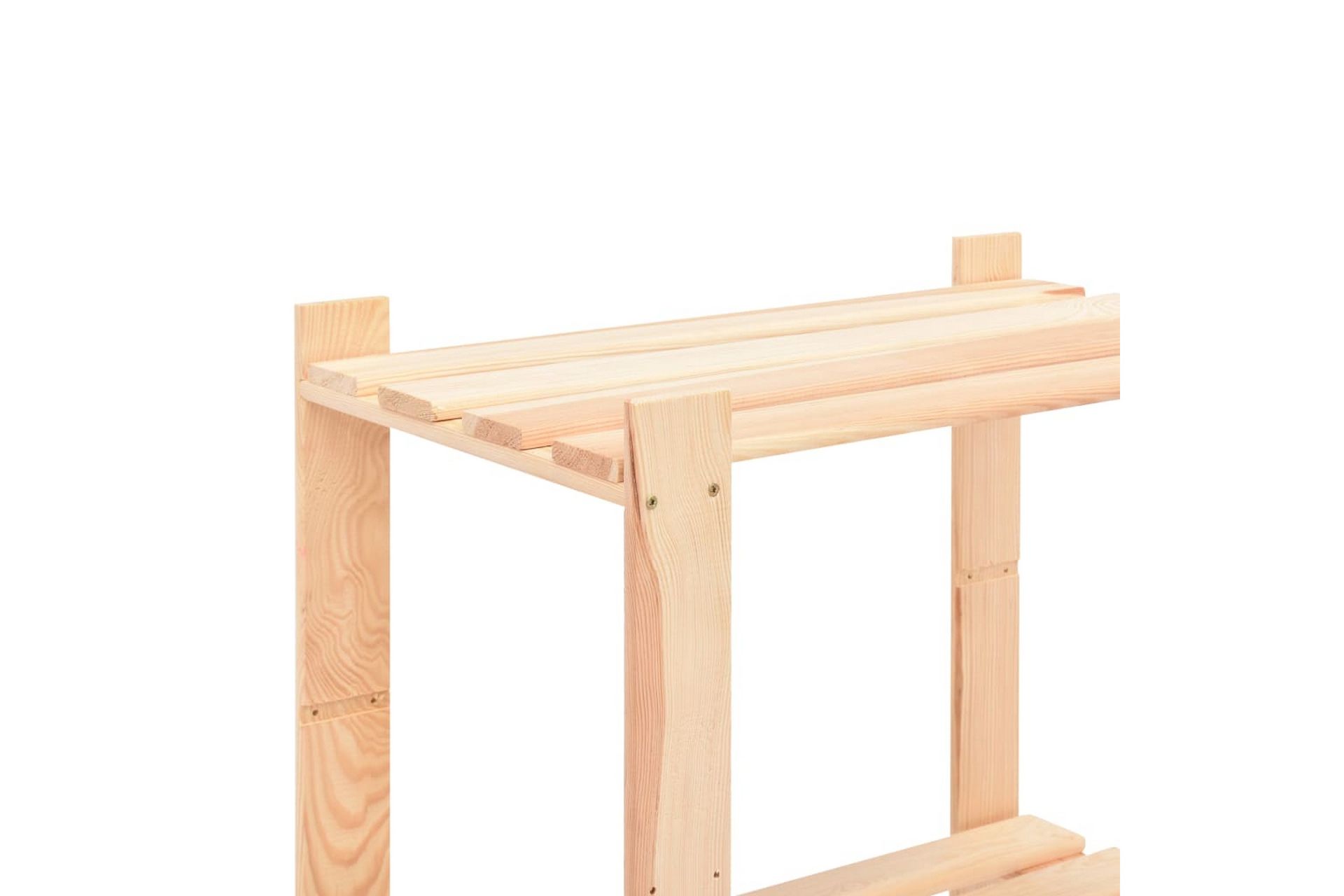 Lagringshyller 3 etasjer 3 stk 60x38x90cm heltre furu 150kg - Møbler - Stoler & lenestoler - Barstoler