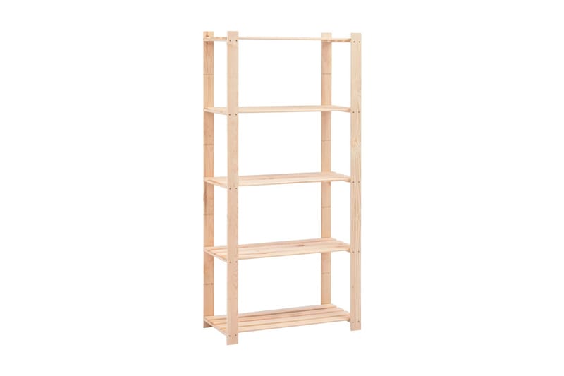 Lagringshyller 5 etasjer 2stk 80x38x170cm heltre furu 250kg - Møbler - Stoler & lenestoler - Barstoler