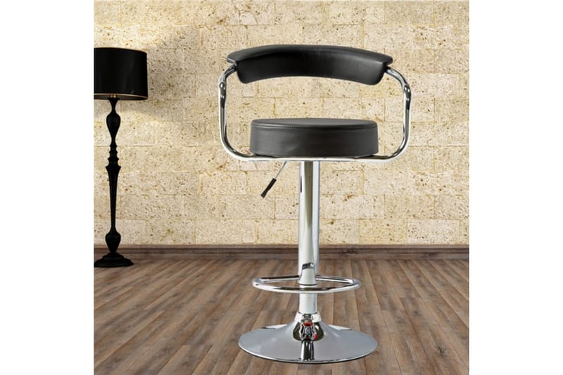 Leon Barstol - Svart/Krom - Møbler - Stoler & lenestoler - Barstoler