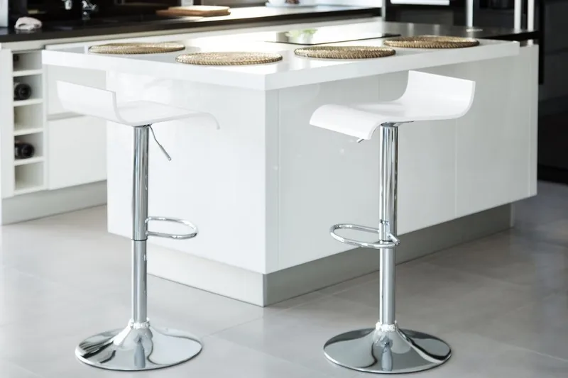 Lucca Barstol 42 cm - Hvit - Møbler - Stoler & lenestoler - Barstoler