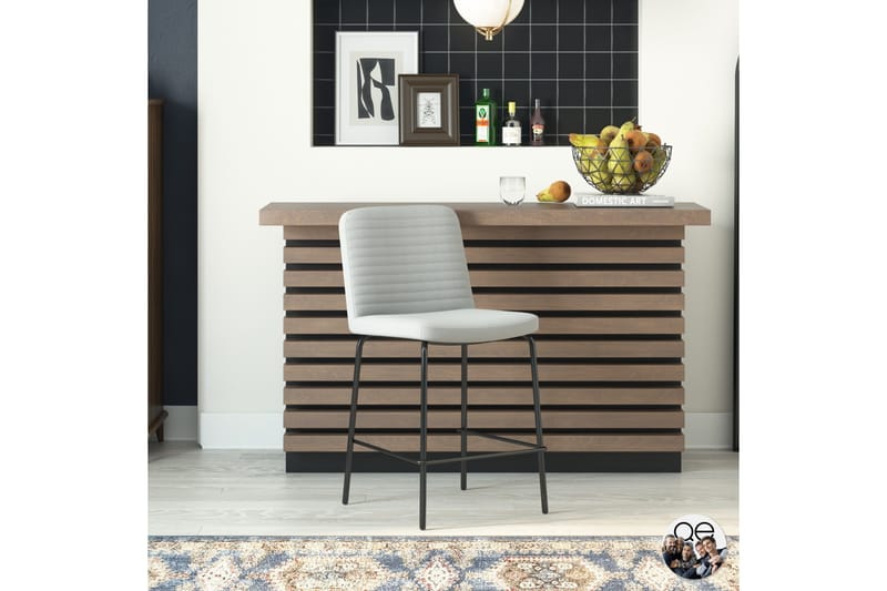 Marika Barstol - Grå - Møbler - Stoler & lenestoler - Barstoler