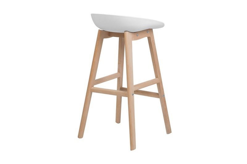 Micco Barstol 47 cm - Hvit - Møbler - Stoler & lenestoler - Barstoler