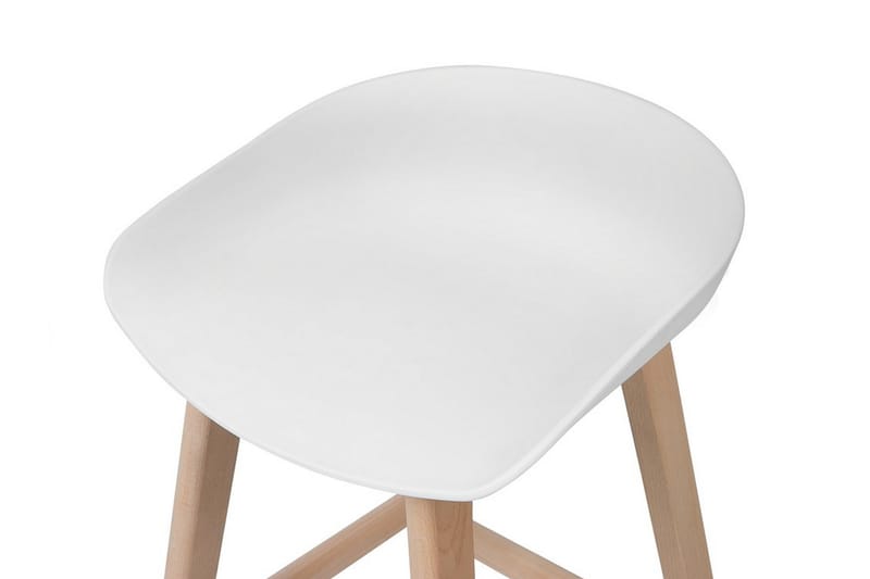 Micco Barstol 47 cm - Hvit - Møbler - Stoler & lenestoler - Barstoler