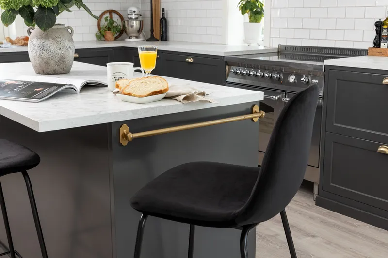 Polar Barstol - Svart - Møbler - Stoler & lenestoler - Barstoler