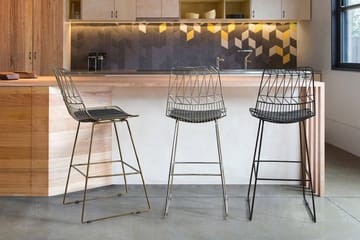 Preston Barstol 48 cm - Svart - Møbler - Stoler & lenestoler - Barstoler