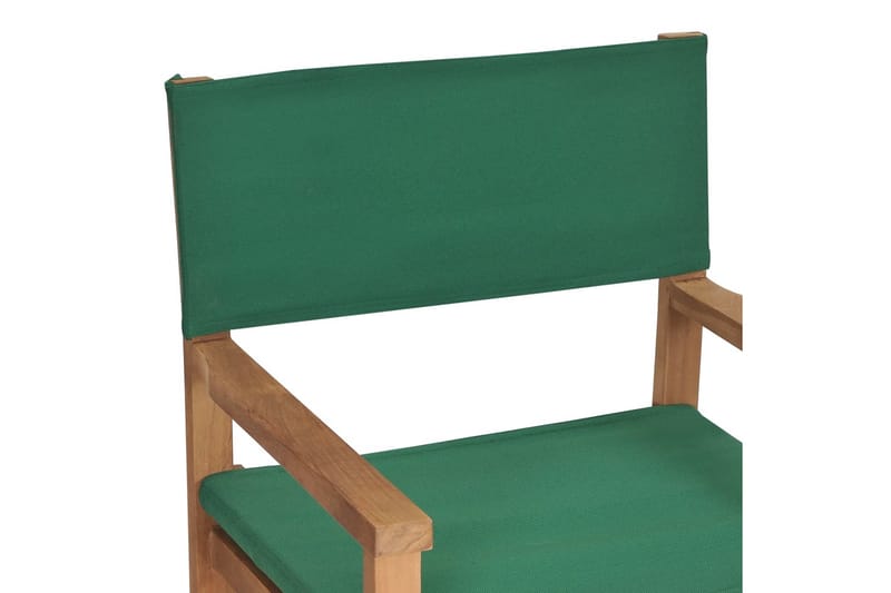 Regissørstol heltre teak grønn - Grønn - Barstoler