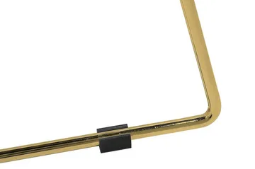 Set med 2 barstolar PRESTON Metall Guld 48cm - Gull - Møbler - Stoler & lenestoler - Barstoler