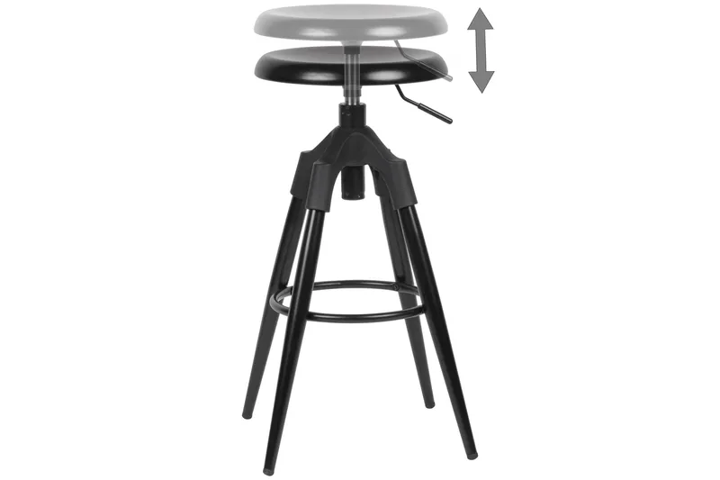 Vabensted Barstol - Svart - Møbler - Stoler & lenestoler - Barstoler