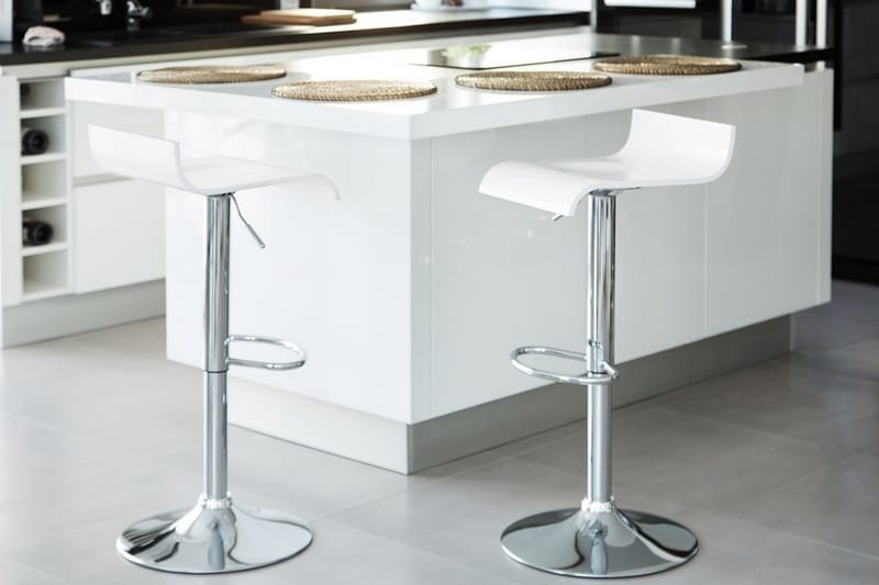 Valencia Barstol 42 cm - Hvit - Møbler - Stoler & lenestoler - Barstoler