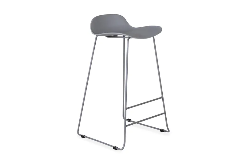 Wave Barstol Grå/Grå, Grå/Grå