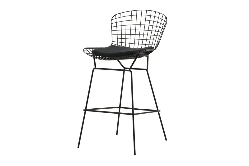 Yuma Barstol Svart - Venture Home - Møbler - Stoler & lenestoler - Barstoler