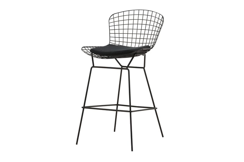 Yuma Barstol Svart - Venture Home - Møbler - Stoler & lenestoler - Barstoler