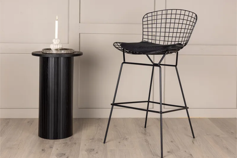 Yuma Barstol Svart - Venture Home - Møbler - Stoler & lenestoler - Barstoler