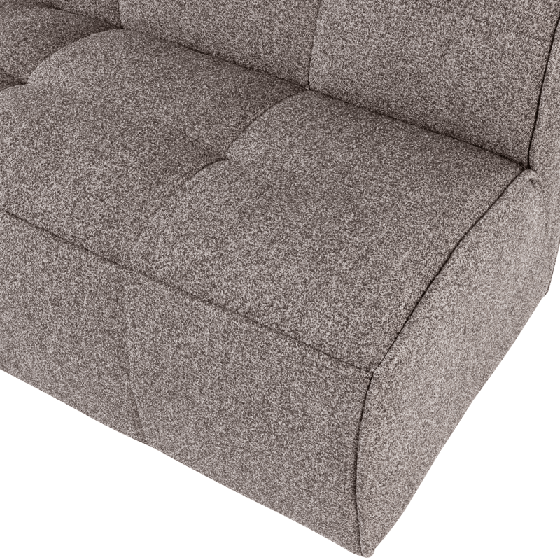 2-seters sofa Cluster - Mellombrun - Møbler - Stoler & lenestoler - Benk