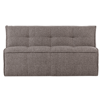 2-seters sofa Cluster - Mellombrun - Møbler - Stoler & lenestoler - Benk