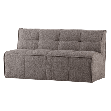 2-seters sofa Cluster - Mellombrun - Møbler - Stoler & lenestoler - Benk