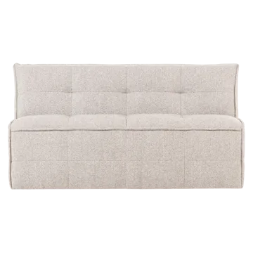 2-seters sofa Cluster - Sand - Møbler - Stoler & lenestoler - Benk