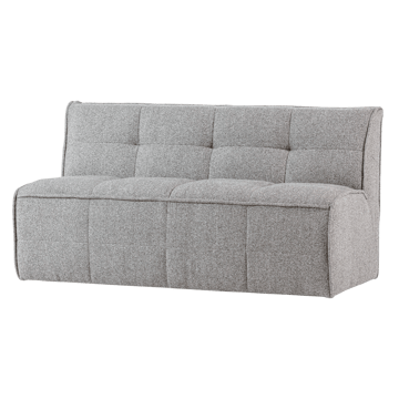 2-seters sofa Cluster - Varmgrå - Møbler - Stoler & lenestoler - Benk