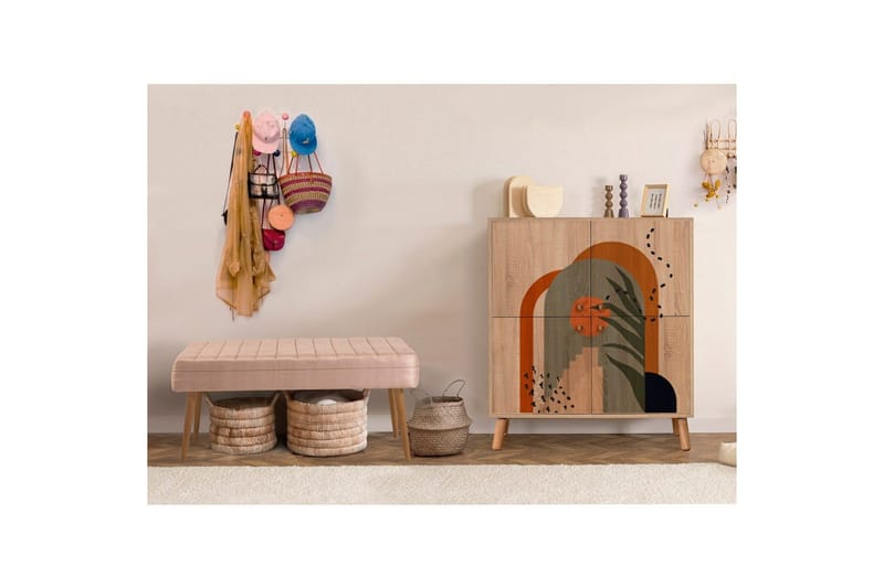 Anaya Skobänk 105 cm - Møbler - Stoler & lenestoler - Benk - Skohylle med benk