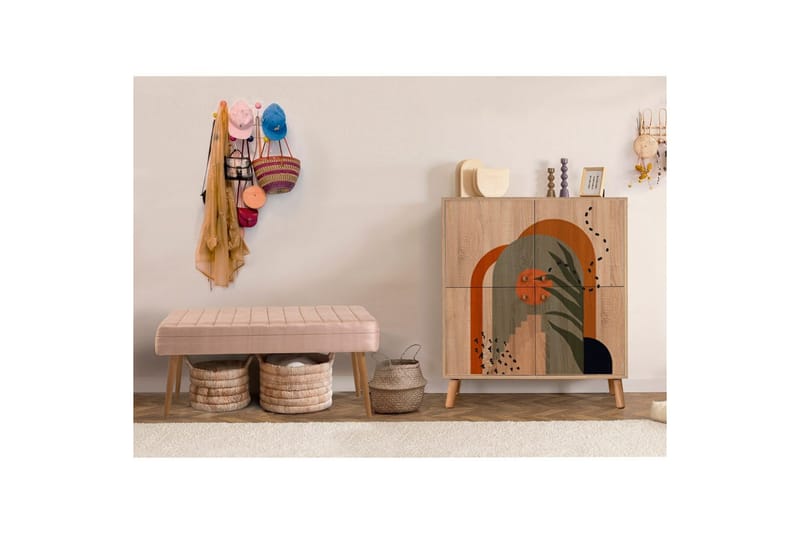 Anaya Skobänk 105 cm - Møbler - Stoler & lenestoler - Benk - Skohylle med benk