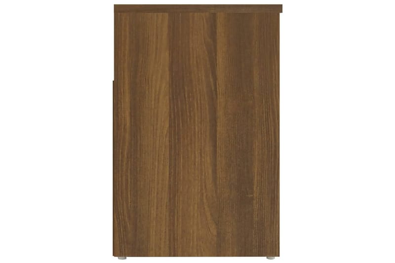 beBasic Skobenk brun eik 60x30x45 cm konstruert tre - Brun - Møbler - Stoler & lenestoler - Benk - Skohylle med benk