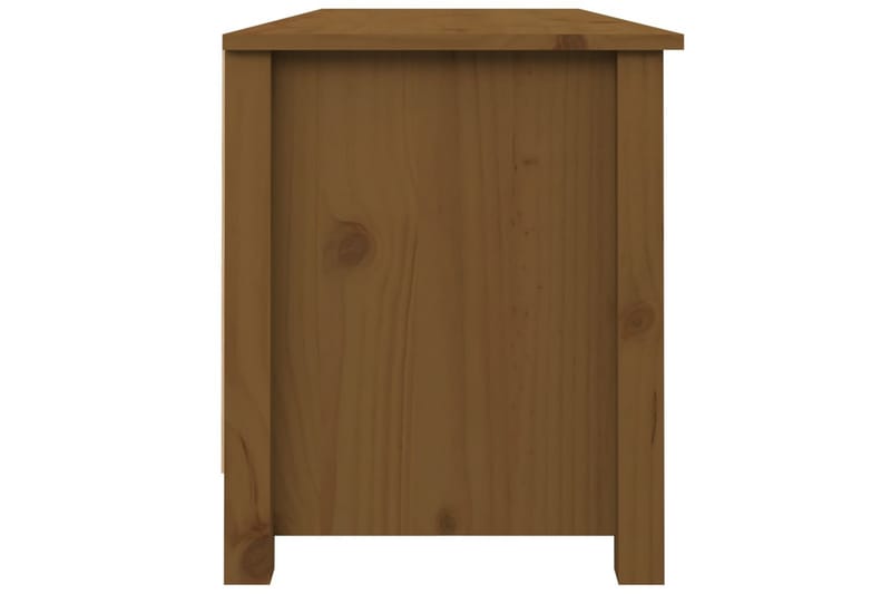 beBasic Skobenk honningbrun 110x38x45,5 cm heltre furu - Brun - Gangoppbevaring - Skohylle med benk