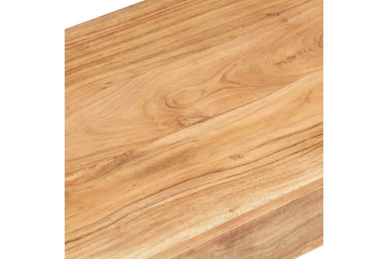 Benk 110x38x46 cm heltre akasie - Brun - Møbler - Stoler & lenestoler - Benk - Entrebenk