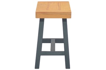 Benk 80 cm heltre teak - Brun - Møbler - Stoler & lenestoler - Benk - Entrebenk