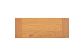 Benk 80 cm heltre teak - Brun - Møbler - Stoler & lenestoler - Benk - Entrebenk